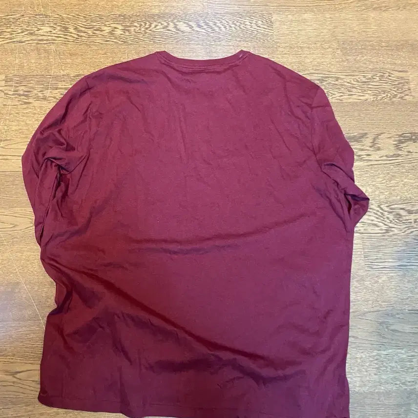 [BUNJANG] Polo Ralph Lauren Long Sleeve Burgundy XL / 폴로 랄프로렌 롱슬리브 버건디 xl