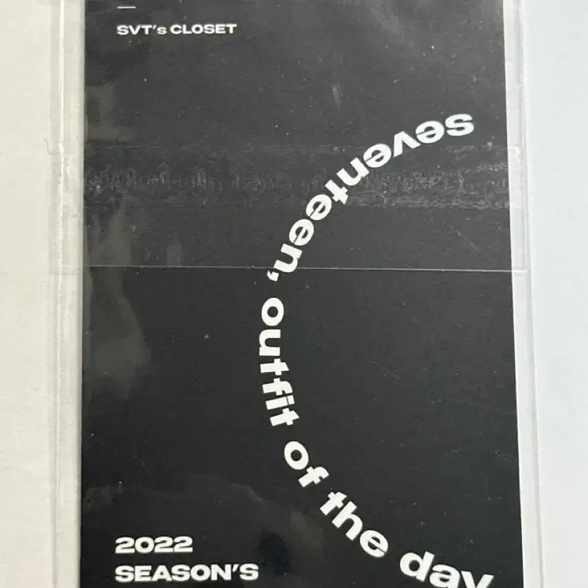 [SOLD OUT] 세븐틴 에스쿱스 2022 시즌그리팅 시그 포카