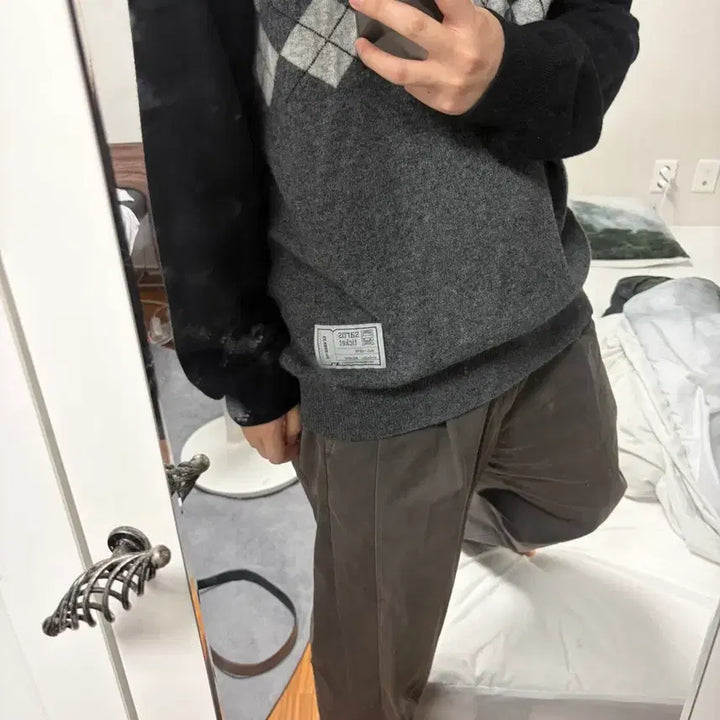 [BUNJANG] Stu Charcoal Loose Fit Pants / Stu 팬츠