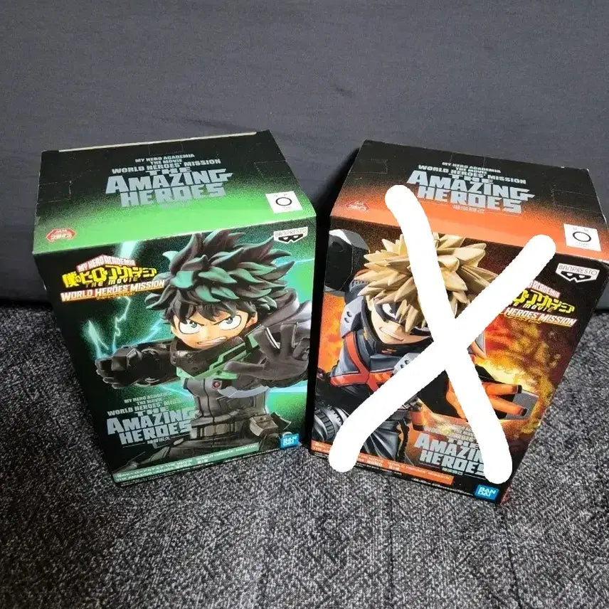 [BUNJANG] My Hero Academia Midoriya Figure / 나히아 월드 히어로즈 미션 미도리야 피규어