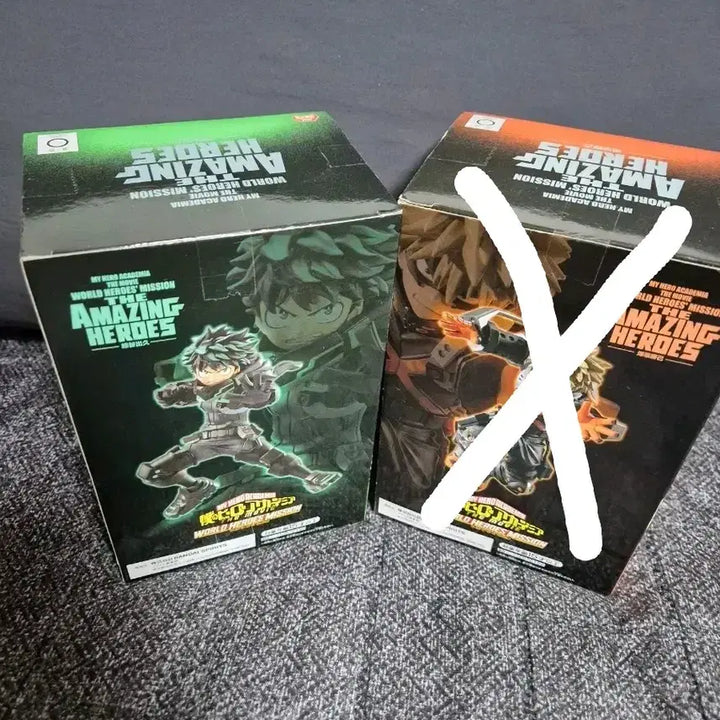 [BUNJANG] My Hero Academia Midoriya Figure / 나히아 월드 히어로즈 미션 미도리야 피규어