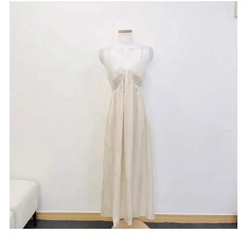 [BUNJANG] Sonne Bling Shasha Long Slip Dress / (단종) 에이블리 순느 블링샤샤 슬립 롱 원피스
