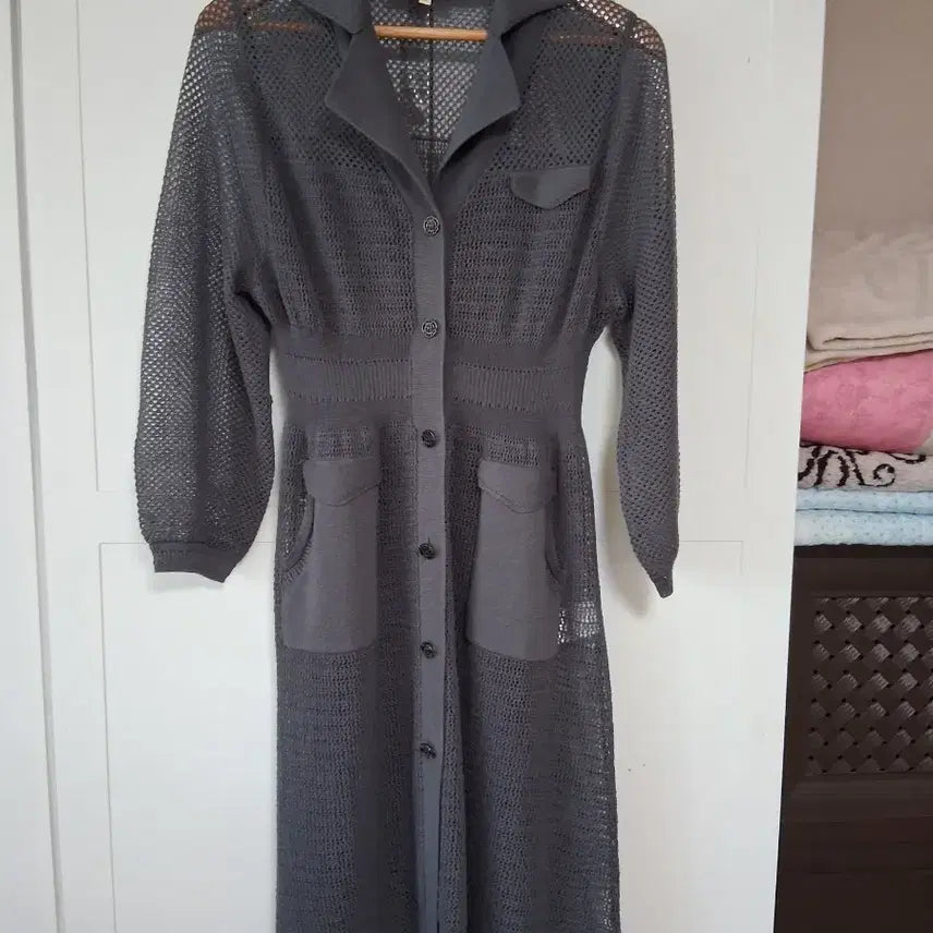 [BUNJANG] G Studio Knit Long Cardigan Dress / 지스튜디오 니트 롱 가디건 원피스   (완전새것)