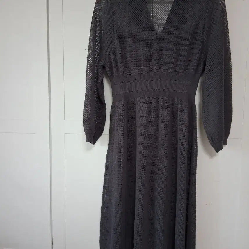 [BUNJANG] G Studio Knit Long Cardigan Dress / 지스튜디오 니트 롱 가디건 원피스   (완전새것)