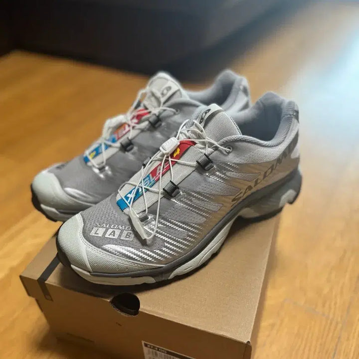 [BUNJANG] Salomon XT-4 OG Sharkskin Dawn Blue Sneakers / 살로몬 XT-4 OG 샤크스킨 던 블루 285