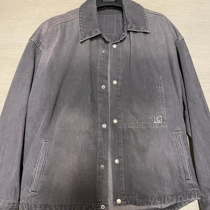 [BUNJANG] Wooyoungmi Gray Denim Shirt / 우영미 25ss 그레이 데님 셔츠 판매합니다.