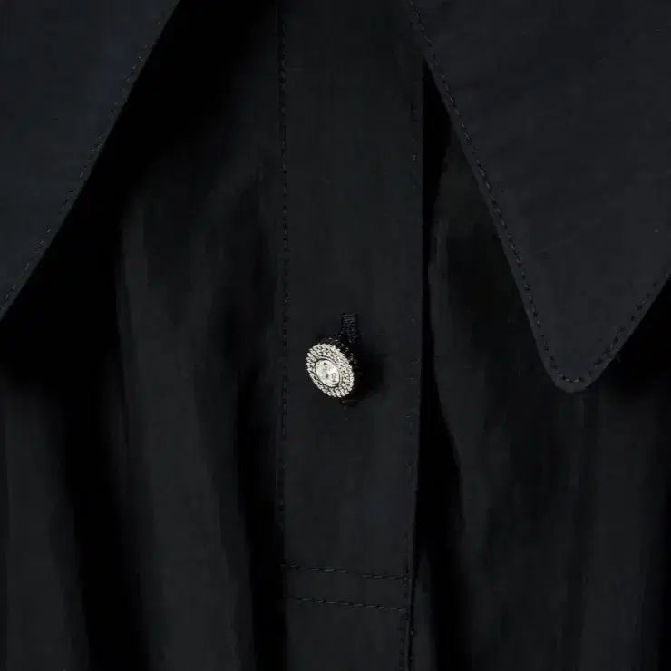 [SOLD OUT] [새제품] 지컷 빅카라 블랙 원피스
