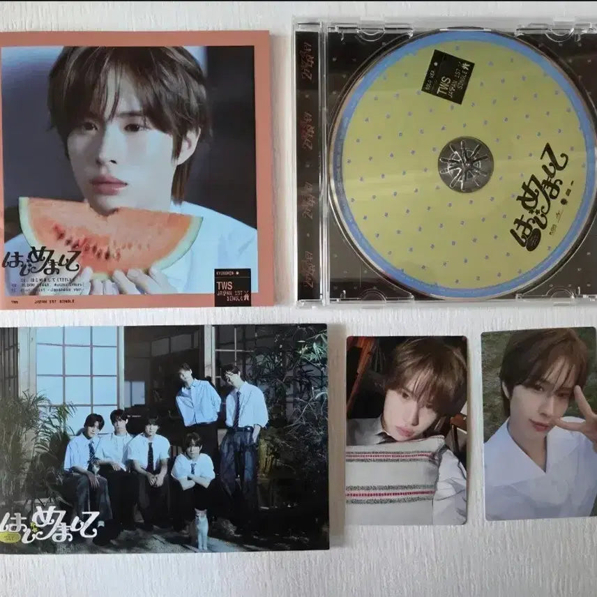 [BUNJANG] TWS Kyungmin Hajimemashite Solo Version CD Album / 투어스 하지메마시떼 솔로버젼 경민