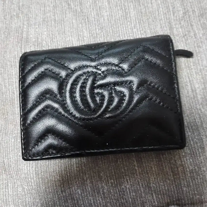 [BUNJANG] Gucci Marmont Bi-fold Wallet / 구찌 마몬트 반지갑 블랙