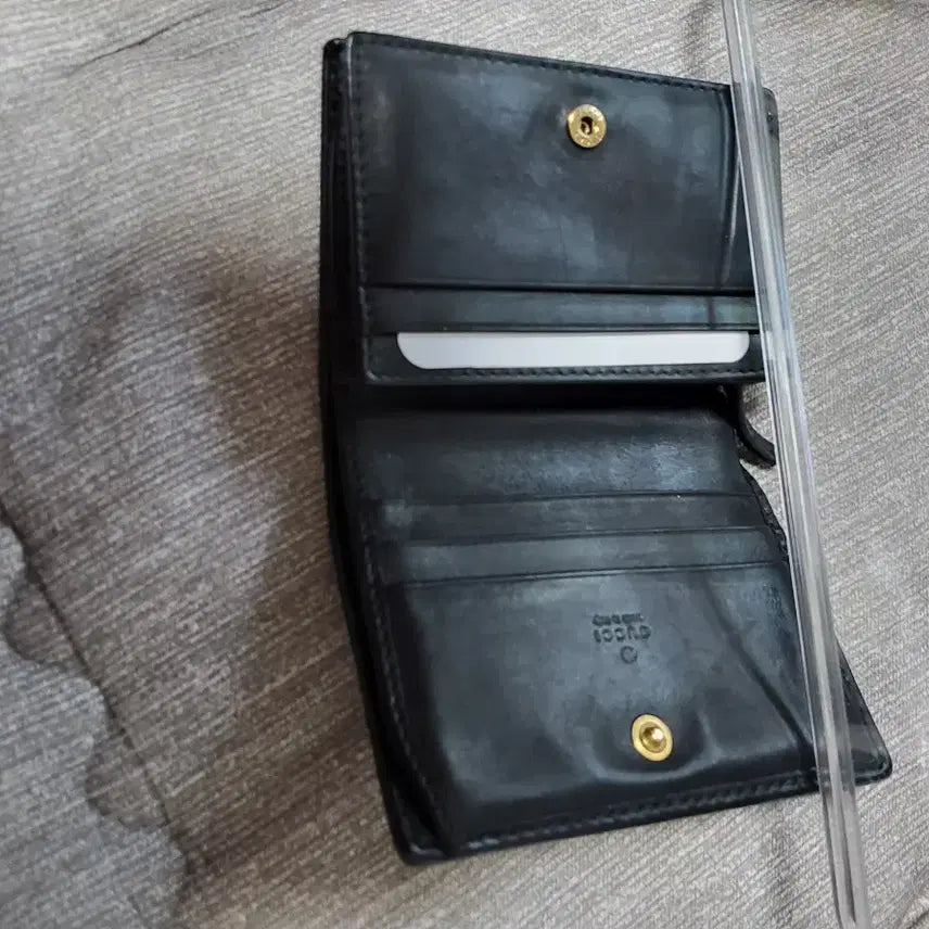 [BUNJANG] Gucci Marmont Bi-fold Wallet / 구찌 마몬트 반지갑 블랙