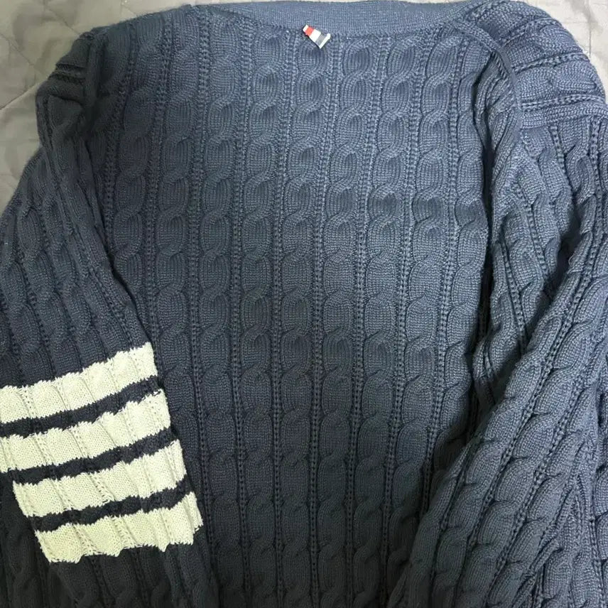 [BUNJANG] Thom Browne Navy Cardigan / 톰브라운 가디건
