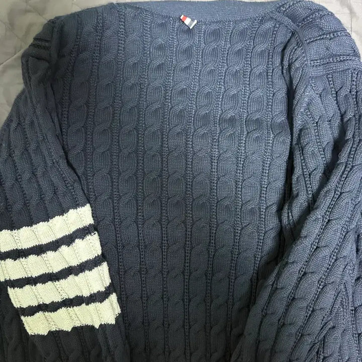 [BUNJANG] Thom Browne Navy Cardigan / 톰브라운 가디건