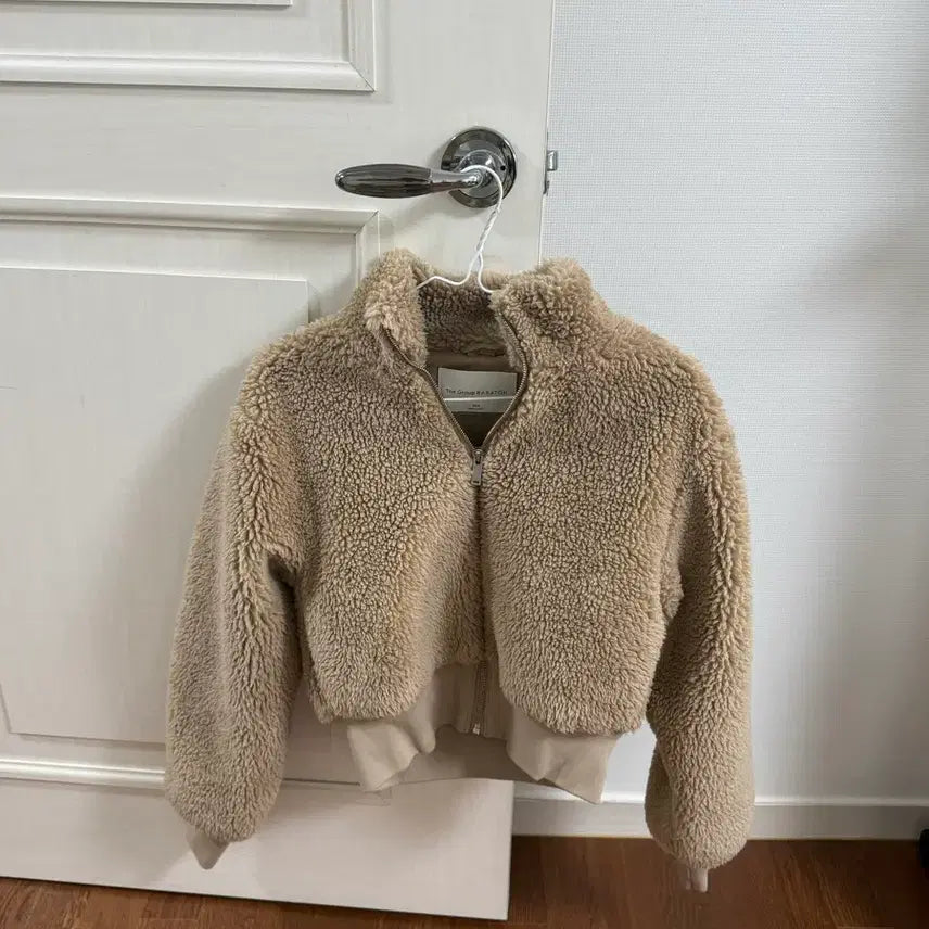 [BUNJANG] Aritzia Brown Sherpa Fleece Jacket / Aritzia 브라운 양털 뽀글이 자켓