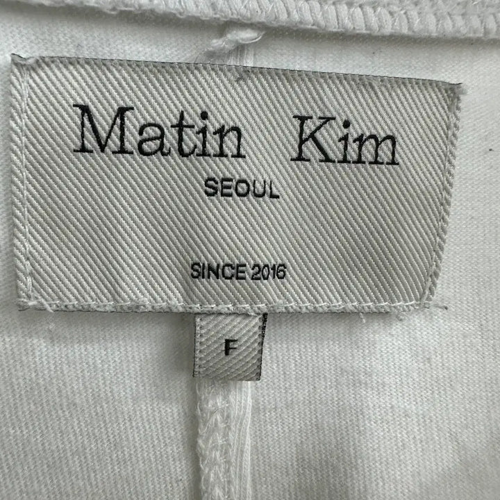 [SOLD OUT] FREE 마뗑킴 남자 루즈핏 반팔 티셔츠