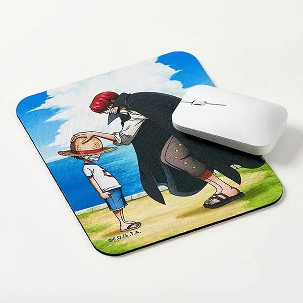 [BUNJANG] One Piece Shanks &amp; Luffy Mouse Pad / 원피스 단마우스패드 샹크스와 루피 노트북마우스