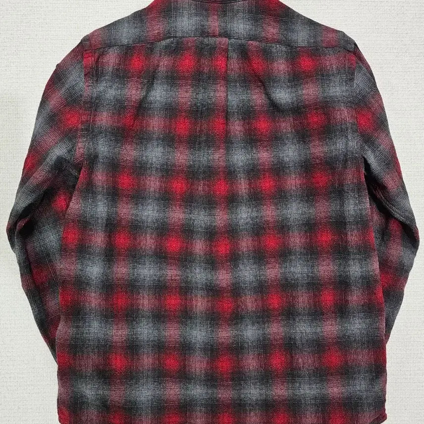 [BUNJANG] Polo Ralph Lauren Red/Gray Multi Check Cotton Custom Fit Shirt / [M] 폴로 랄프로렌 레드/그레이 멀티 체크 코튼 커스텀 핏 셔츠
