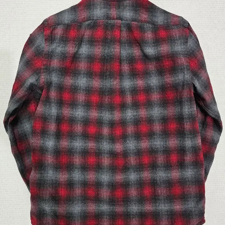 [BUNJANG] Polo Ralph Lauren Red/Gray Multi Check Cotton Custom Fit Shirt / [M] 폴로 랄프로렌 레드/그레이 멀티 체크 코튼 커스텀 핏 셔츠