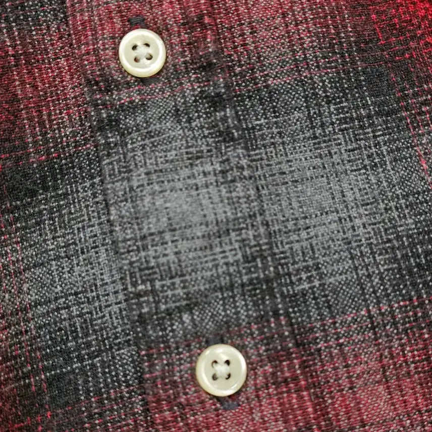 [BUNJANG] Polo Ralph Lauren Red/Gray Multi Check Cotton Custom Fit Shirt / [M] 폴로 랄프로렌 레드/그레이 멀티 체크 코튼 커스텀 핏 셔츠