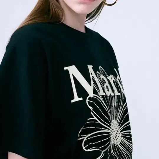 [BUNJANG] Mardi Mercredi Daisy Short Sleeve T-shirt / 마르디메크르디 데이지 반팔티