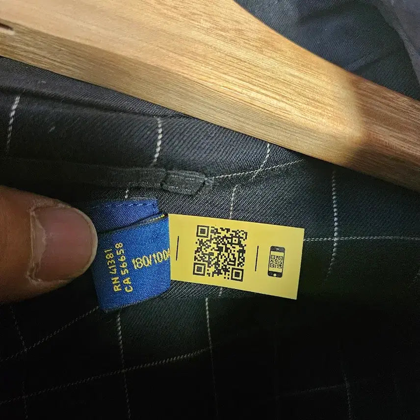 [SOLD OUT] 폴로 랄프로렌 바이스윙 L 신품급 qr 됨 바람막이 블랙