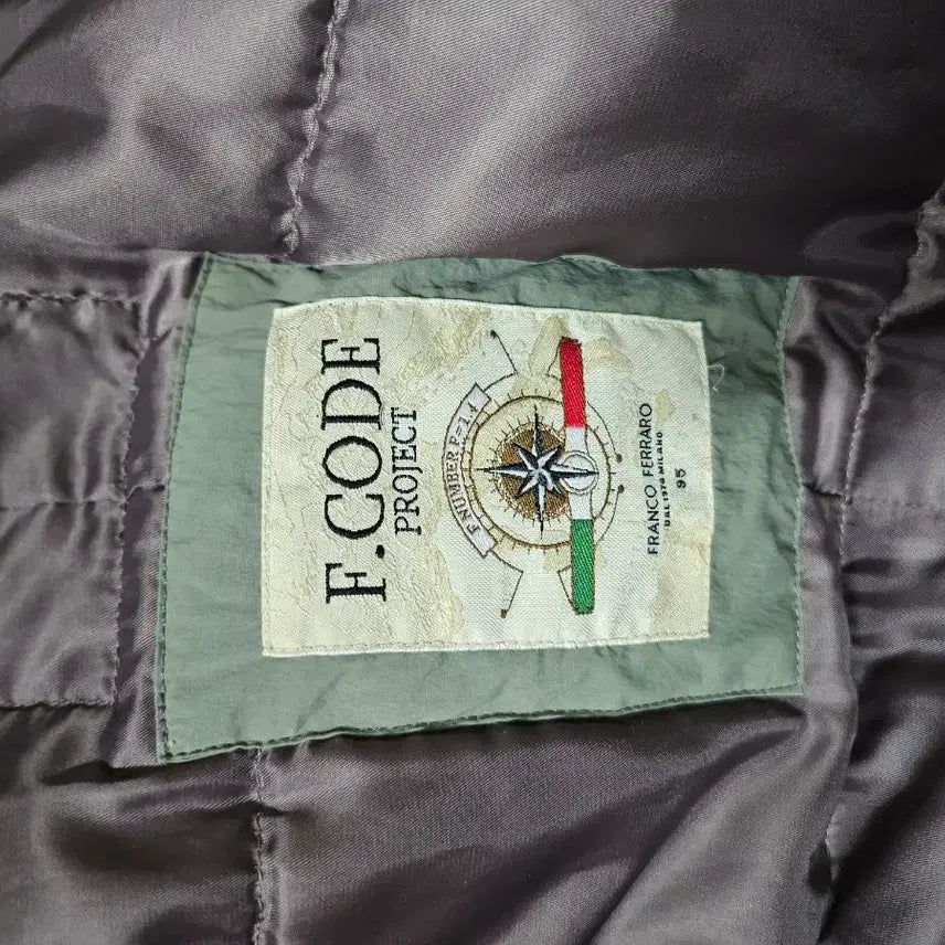 [BUNJANG] Franco Ferraro Goose Down Padded Jacket / 프랑코페라로 구스다운패딩 95