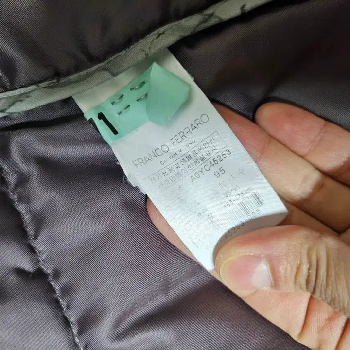 [BUNJANG] Franco Ferraro Goose Down Padded Jacket / 프랑코페라로 구스다운패딩 95