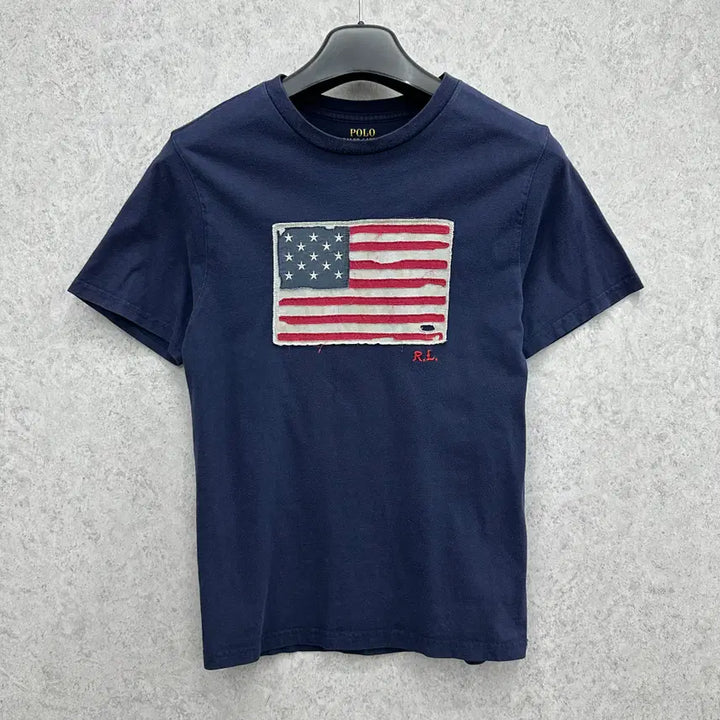 [SOLD OUT] 90 폴로 랄프로렌 성조기 여자 반팔 티셔츠