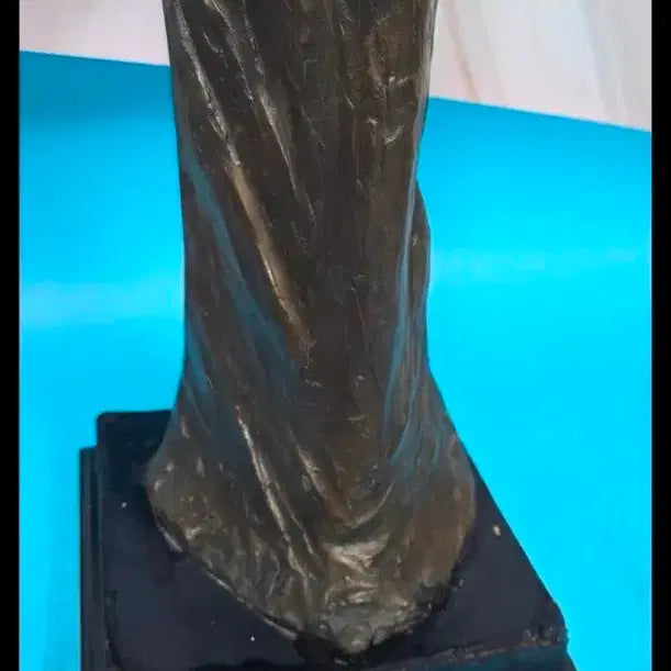 [BUNJANG] Large Metal Sculpture Woman Figure / 대형 조형물  모자쓴 여인