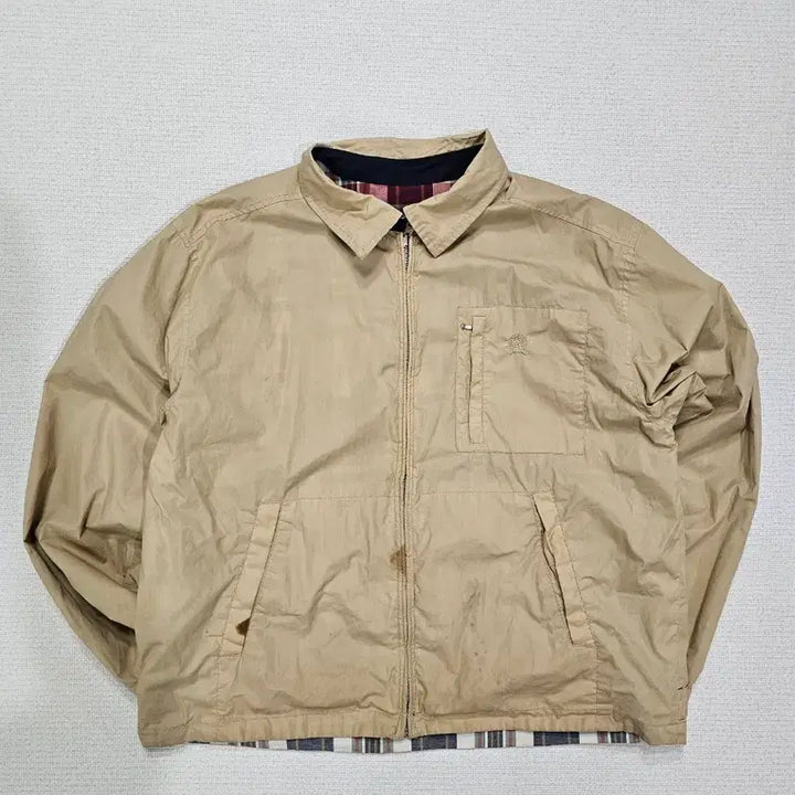 [BUNJANG] Hazzys Reversible Harrington Jacket / [100] 해지스 리버시블(양면) 헤링턴 자켓
