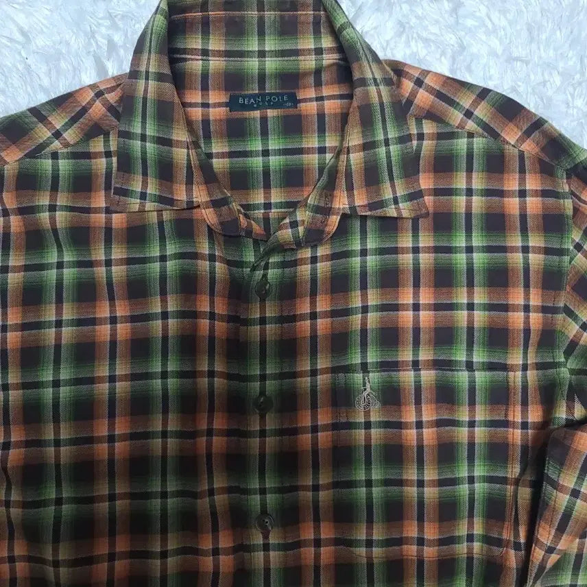 [SOLD OUT] 빈폴 골프 체크 남방 100
