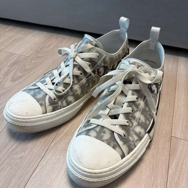[BUNJANG] Dior Oblique Transparent Low-Top Sneakers / 디올 오블리크 스니커즈 투명 로우탑