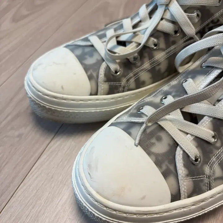 [BUNJANG] Dior Oblique Transparent Low-Top Sneakers / 디올 오블리크 스니커즈 투명 로우탑