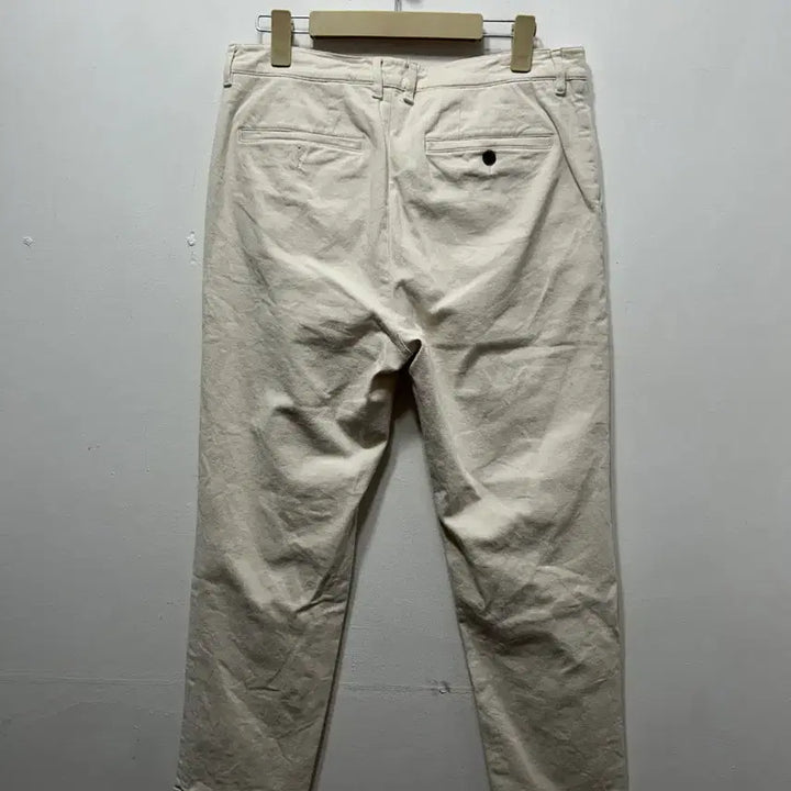 [BUNJANG] Calvin Klein Ivory Beige Cotton Pants / 켈빈클라인 ck 30 아이보리 베이지 면바지