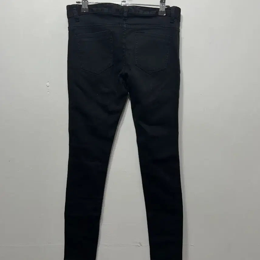 [BUNJANG] Dolce &amp; Gabbana Black Zipper Skinny Jeans / 돌체앤가바나 블랙 지퍼 스키니진