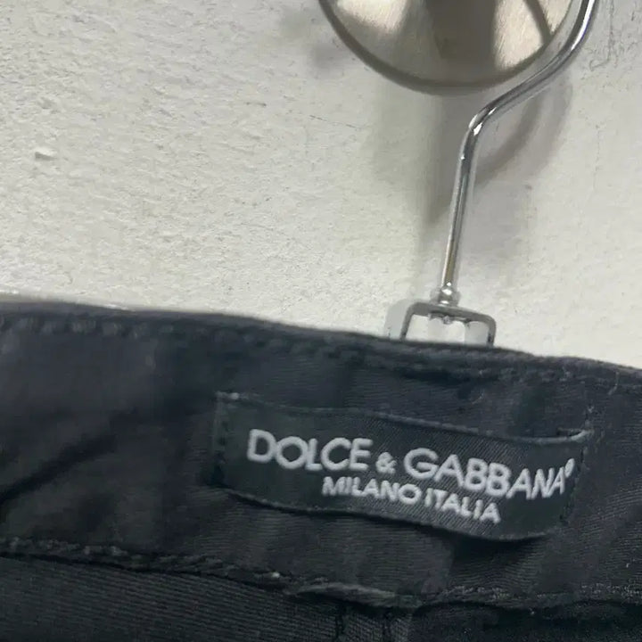 [BUNJANG] Dolce &amp; Gabbana Black Zipper Skinny Jeans / 돌체앤가바나 블랙 지퍼 스키니진