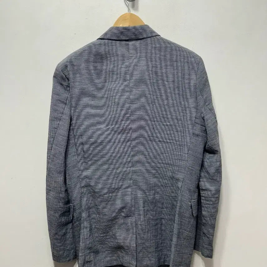 [SOLD OUT] 루이까스텔 100 린넨 혼방 네이비 블레이저 자켓