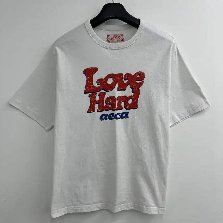 [SOLD OUT] 105 에이카화이트 남자 헤비코튼 반팔 티셔츠