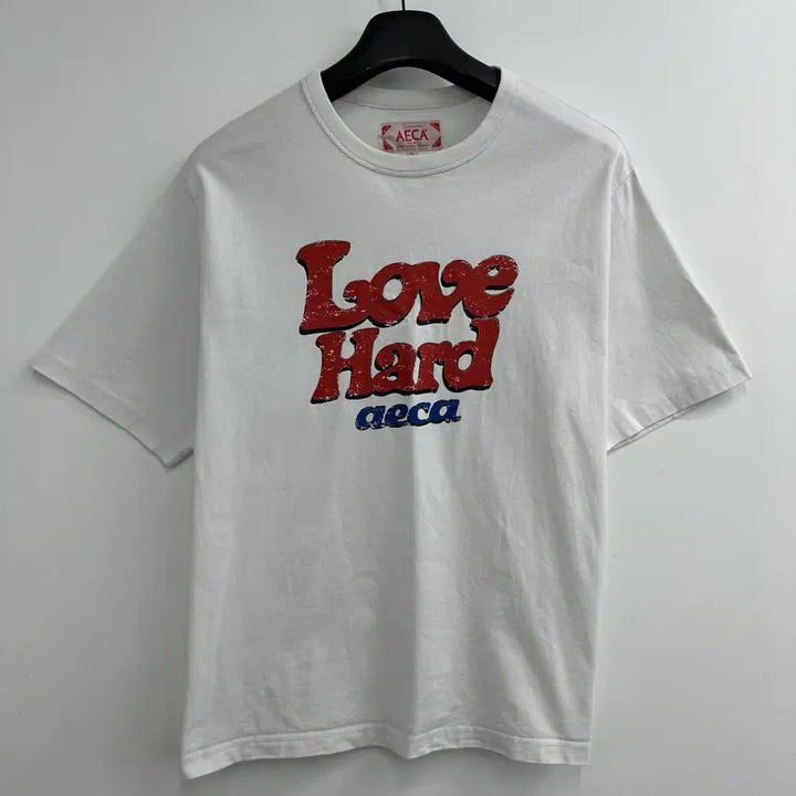 [SOLD OUT] 105 에이카화이트 남자 헤비코튼 반팔 티셔츠