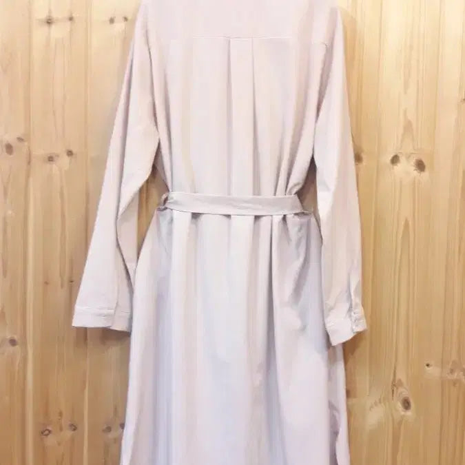 [BUNJANG] Belted Long Shirt Dress / * 셔츠형 벨티드 롱 원피스      ( 새 상 품 )