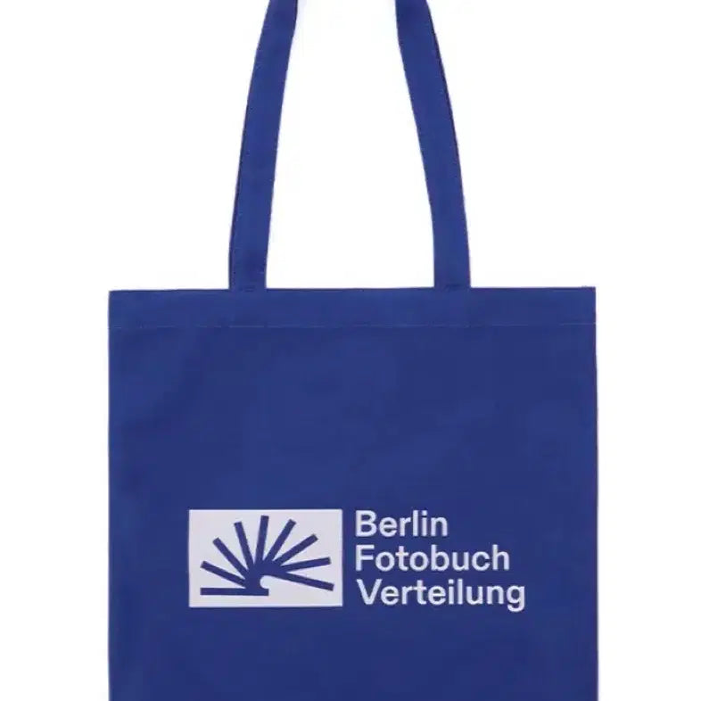 [SOLD OUT] 베를린 포토부흐 Verteilung 에코백 블루