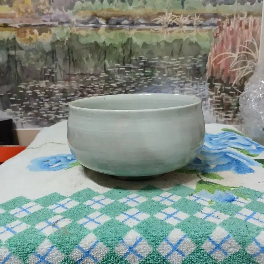 [BUNJANG] Lim Hwa Gong Celadon Porcelain Vase / 임화공 선생님 작품