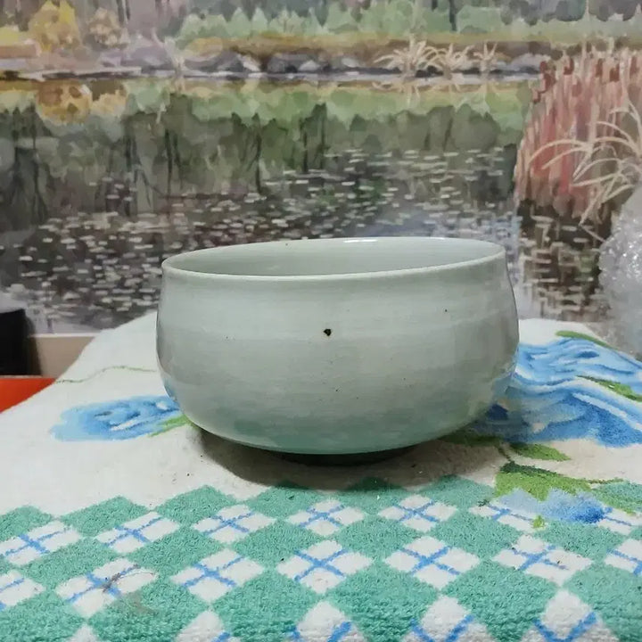 [BUNJANG] Lim Hwa Gong Celadon Porcelain Vase / 임화공 선생님 작품