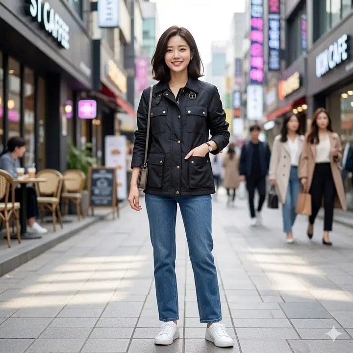 [BUNJANG] MICHA Black Jacket / 미샤 자켓