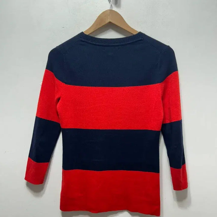 [BUNJANG] Tommy Hilfiger Striped Long Sleeve Knitwear M / 타미힐피거 스트라이프 긴팔 니트 M