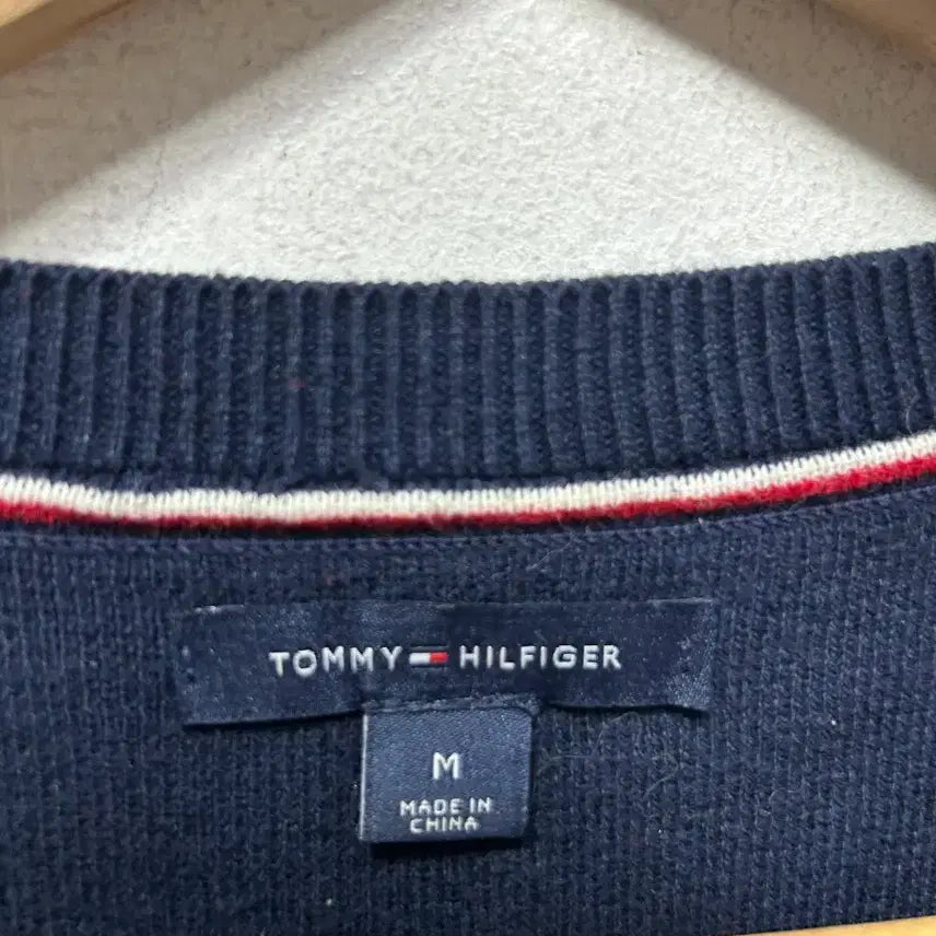 [BUNJANG] Tommy Hilfiger Striped Long Sleeve Knitwear M / 타미힐피거 스트라이프 긴팔 니트 M