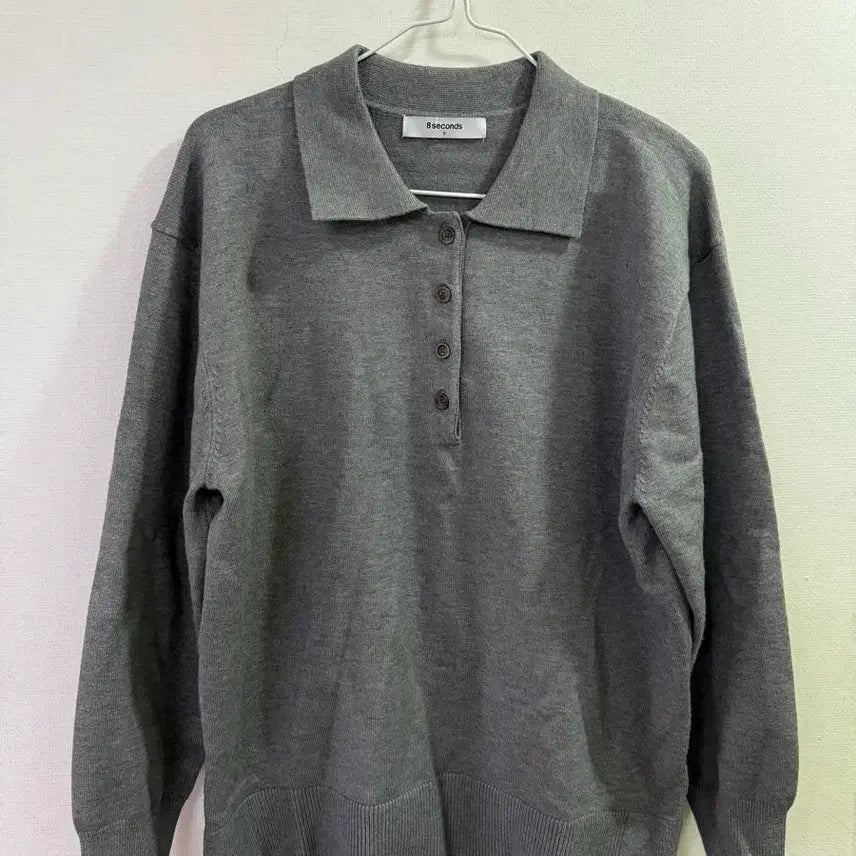 [SOLD OUT] 진그레이 긴팔 니트