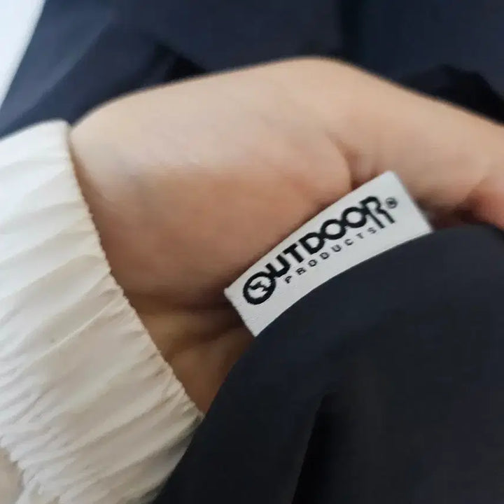 [BUNJANG] OUTDOOR Black Pocket Detail Long Dress / OUTDOOR 검정색 포켓 반팔 롱 원피스