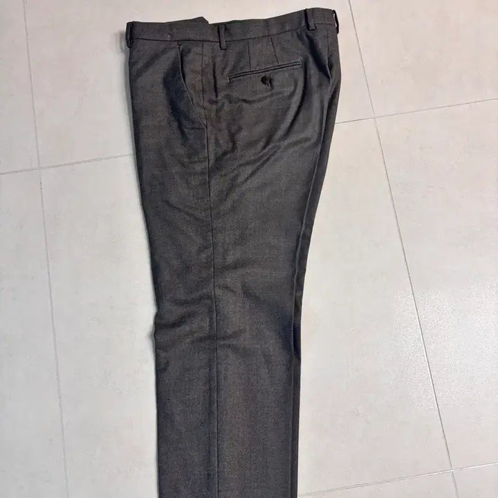 [SOLD OUT] 타임옴므 울 슬랙스 다크그레이