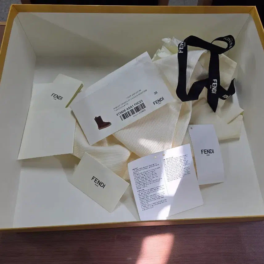 [BUNJANG] Fendi Shoes Full Set / 펜디 신발 풀박스