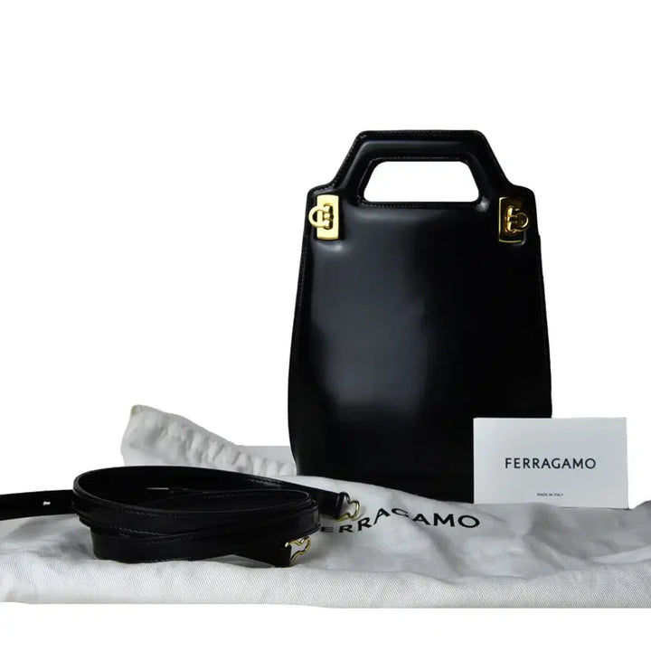 [BUNJANG] Ferragamo Wanda Mini Tote Crossbody Bag / 미니 페라가모 완다 토트백 크로스백